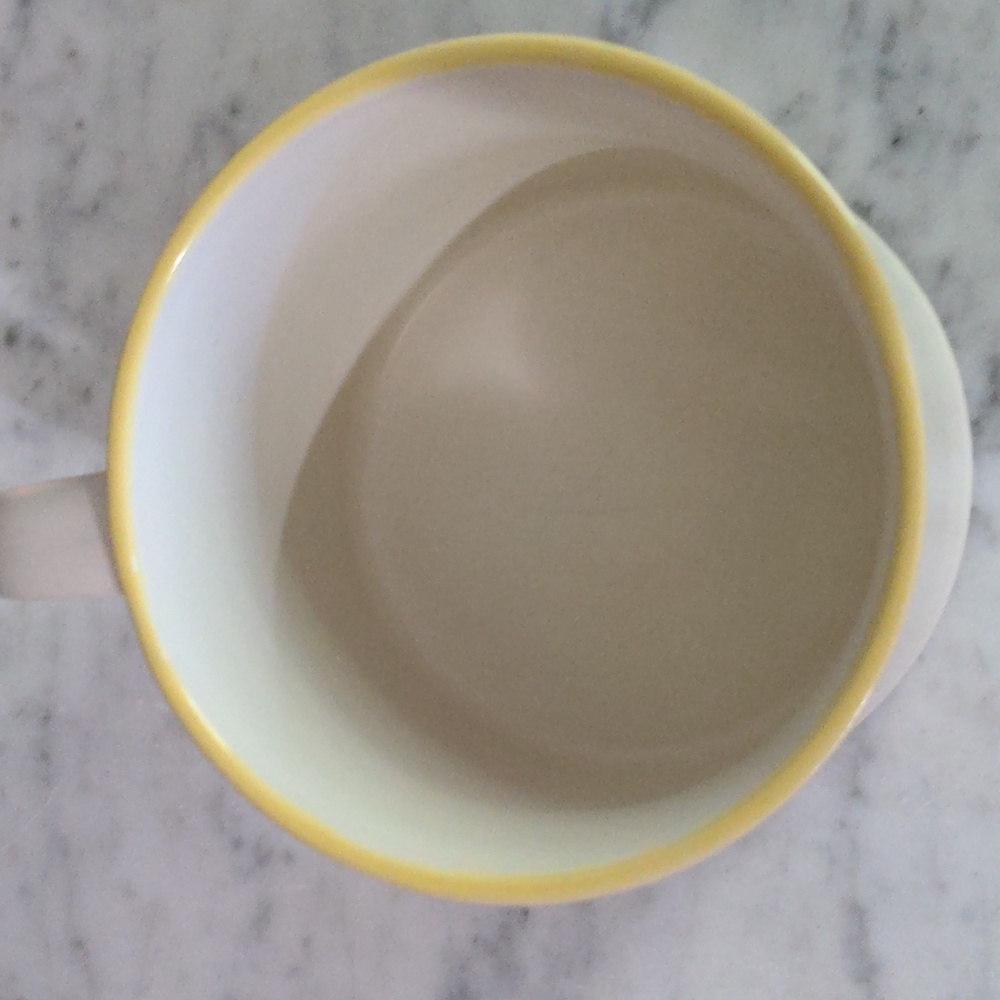 Large Stoneware Butterfly Mug - Picture 4 of 5